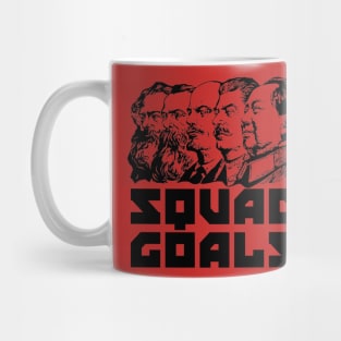 Squad Goals - Marx, Engels, Lenin, Stalin, Mao, Communist, Meme Mug